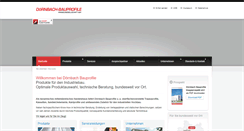Desktop Screenshot of doernbach-bauprofile.de